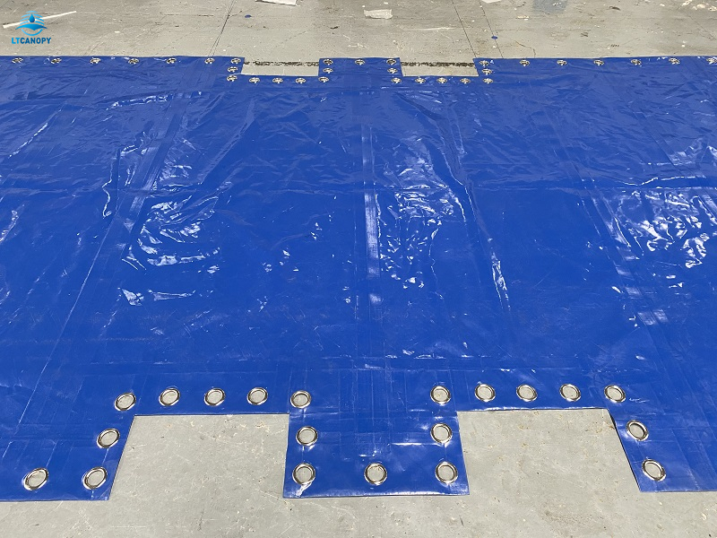 Customized Heavy Duty Open Top Container Tarpaulin Cover Buy shipping container tarp covers