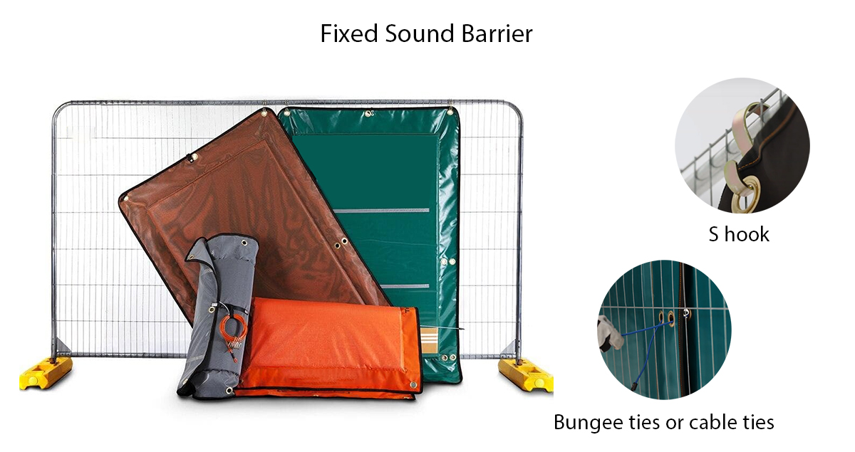 Noise Shield for Construction Site Buy outdoor sound blanket