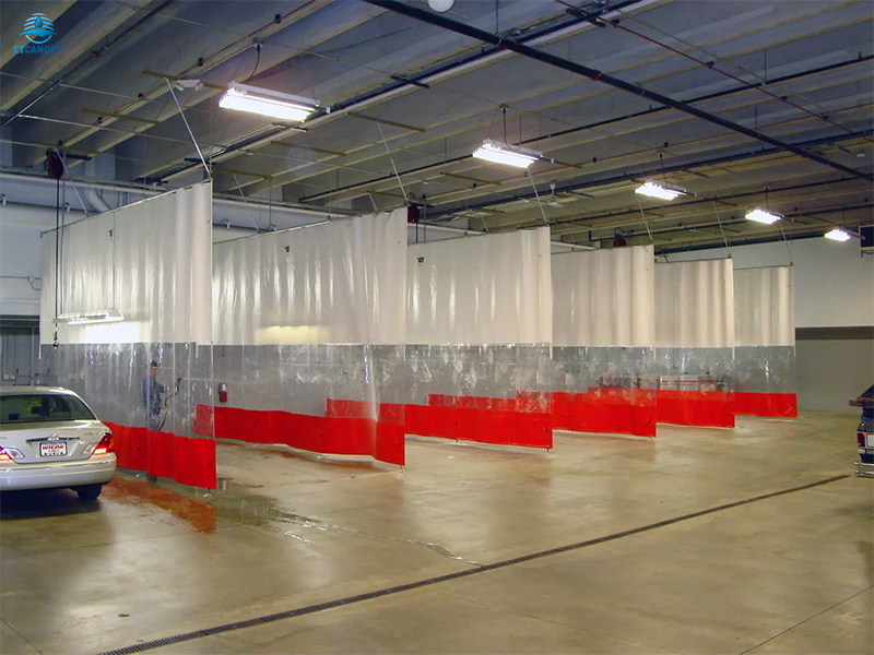 Wash Bay PVC Curtains Buy industrial curtain, outdoor curtain, PVC