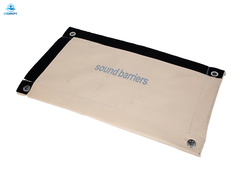 Peach Pink Sound Barriers Tarpaulin for Wall Buy sound attenuation blanket, sound absorbing