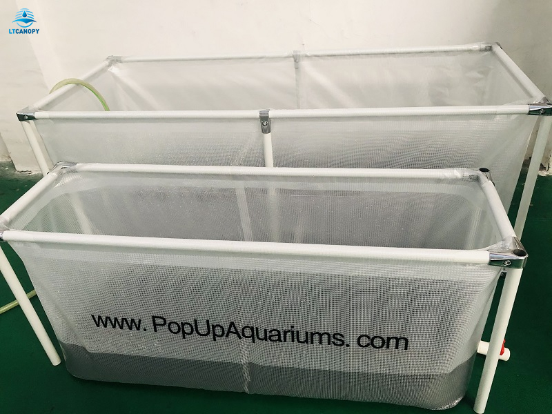 PVC Collapsible Fish Pond for Customized Size - Buy fish farming tank ...