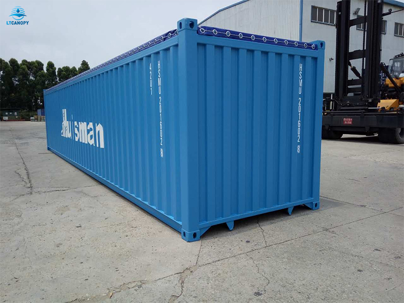 20ft And 40ft Shipping Container Cover Buy 20ft container tarpaulin, shipping container cover