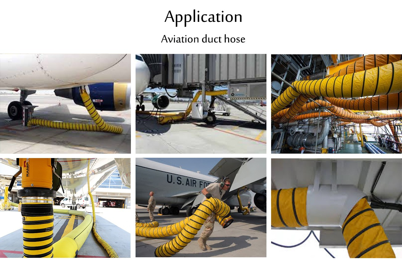 PVC Aviation Ventilation Duct for Engineered Performance Buy aviation duct, aviation ducting